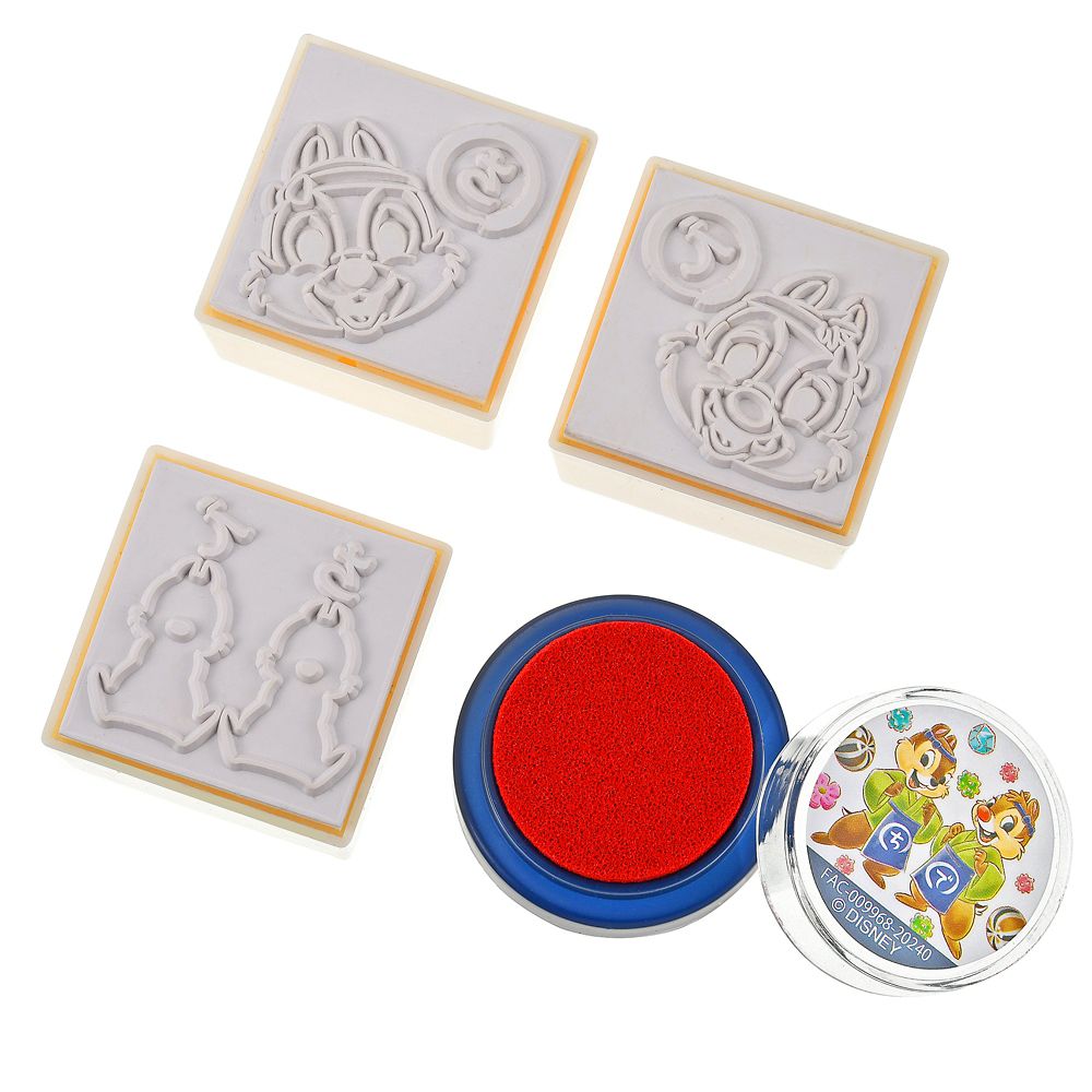 公式 ショップディズニー チップ デール スタンプ セット Chip And Dale