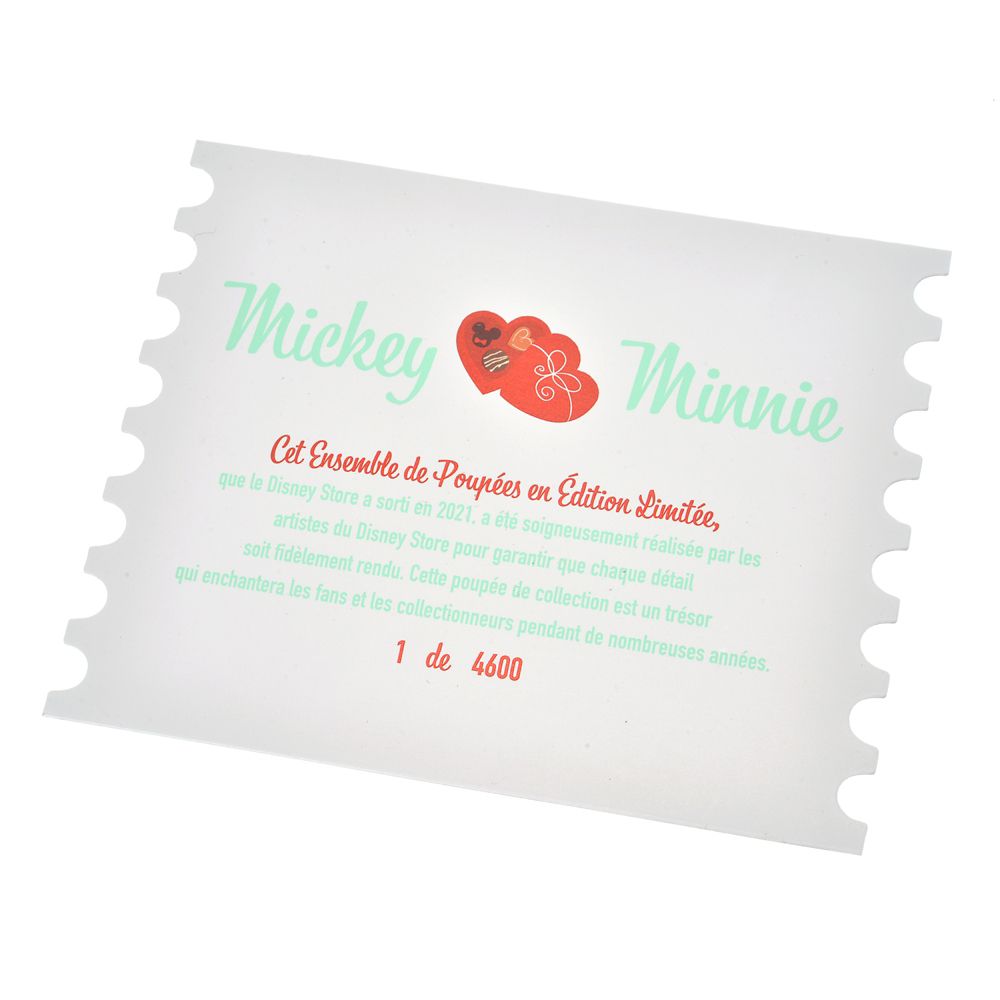 公式 ショップディズニー 送料無料 ミッキー ミニー フィギュア Chocolate