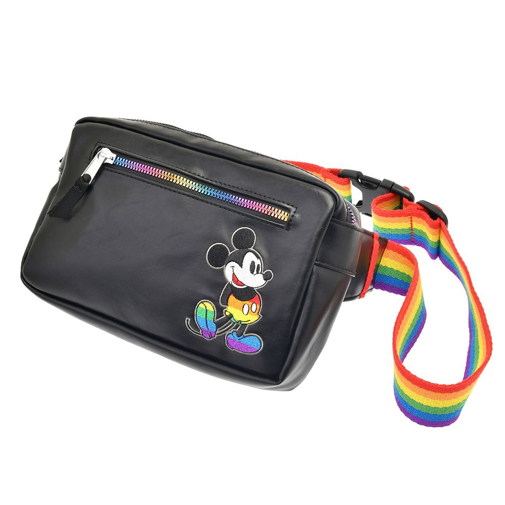 公式 ショップディズニー ミッキー ボディバッグ ウエストポーチ The Walt Disney Company S Pride Collection