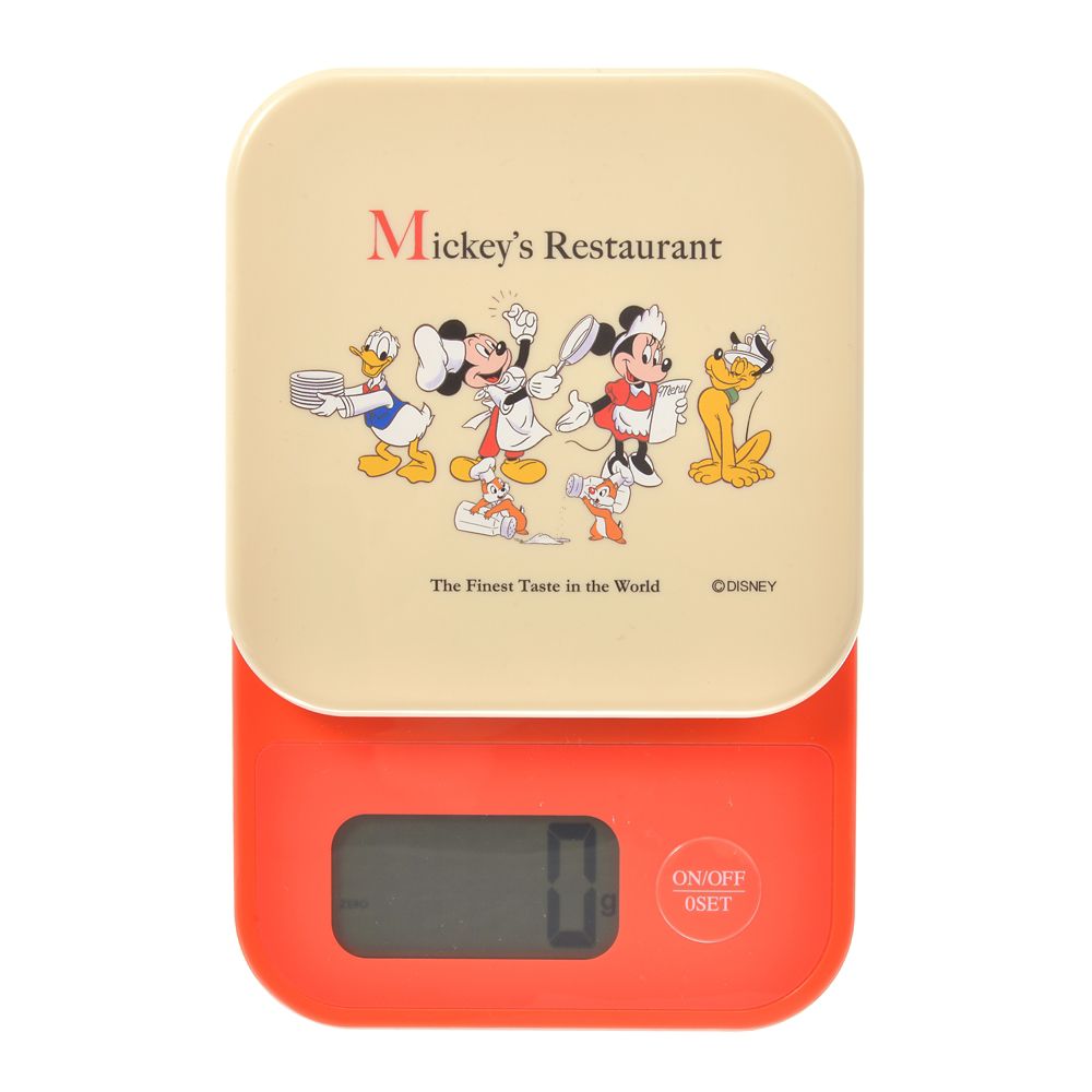 公式 ショップディズニー ミッキー フレンズ デジタルキッチンスケール Retro Kitchen