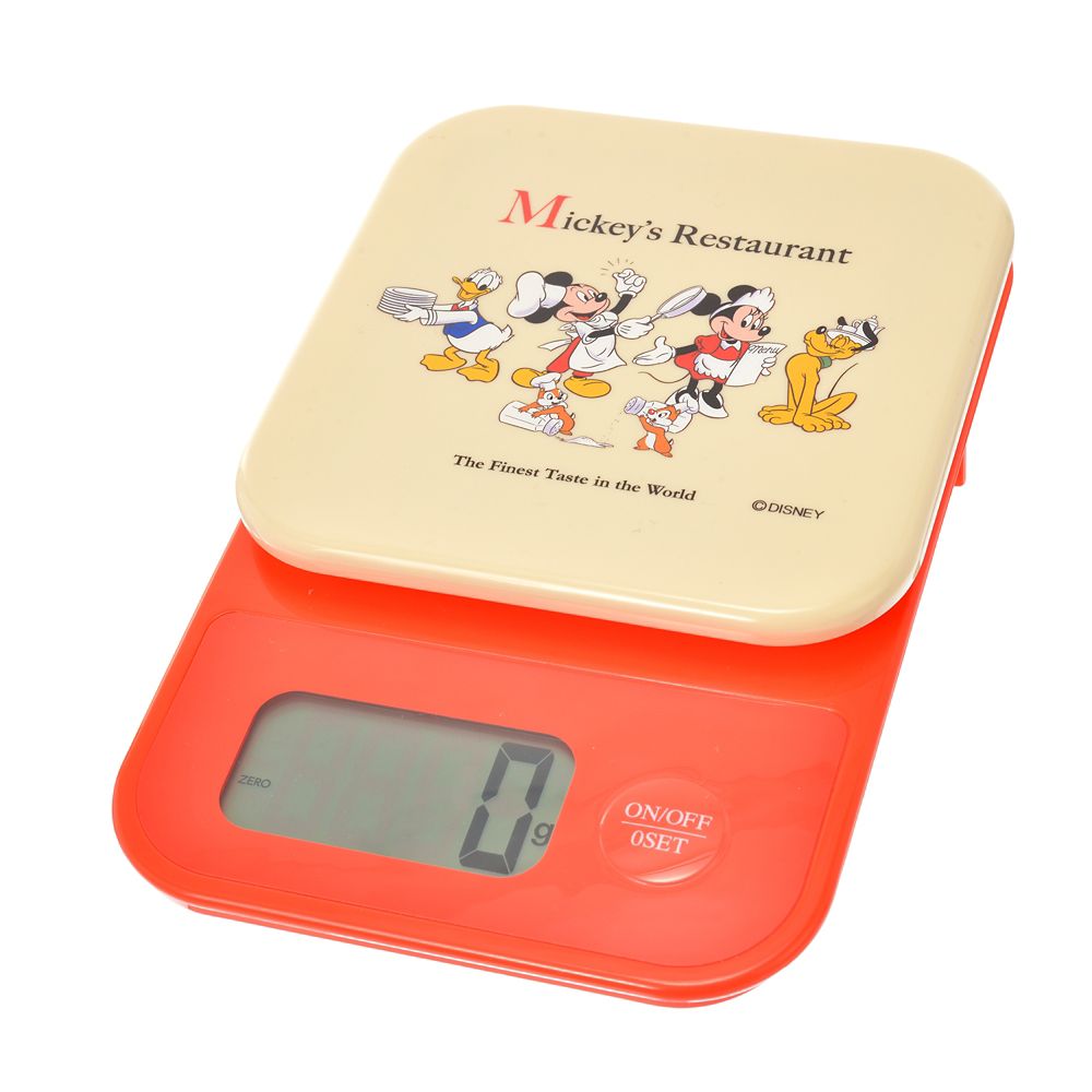 公式 ショップディズニー ミッキー フレンズ デジタルキッチンスケール Retro Kitchen