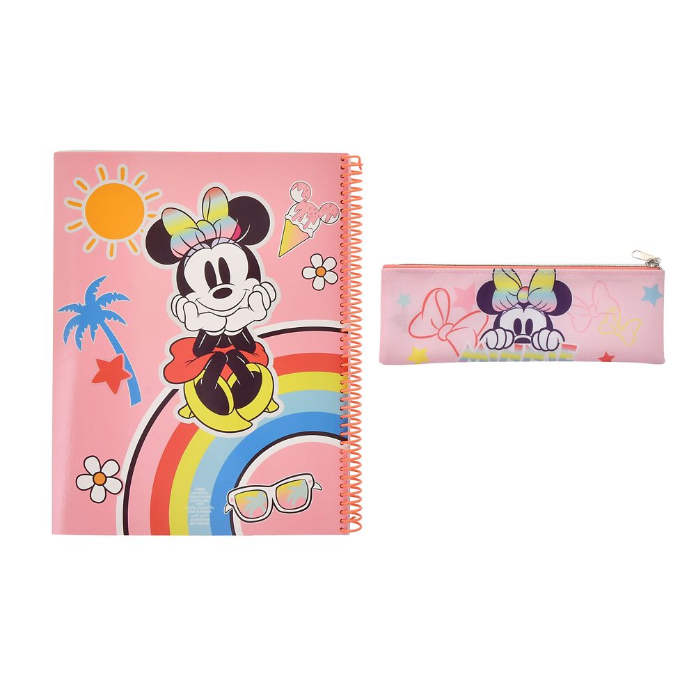公式 ショップディズニー ミニー ステーショナリーセット サマーcute