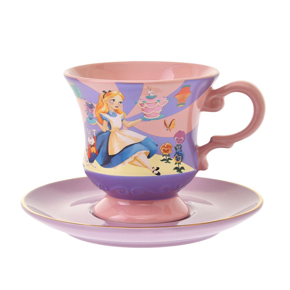 公式 ショップディズニー ふしぎの国のアリス ティーカップ Alice In Wonderland 70