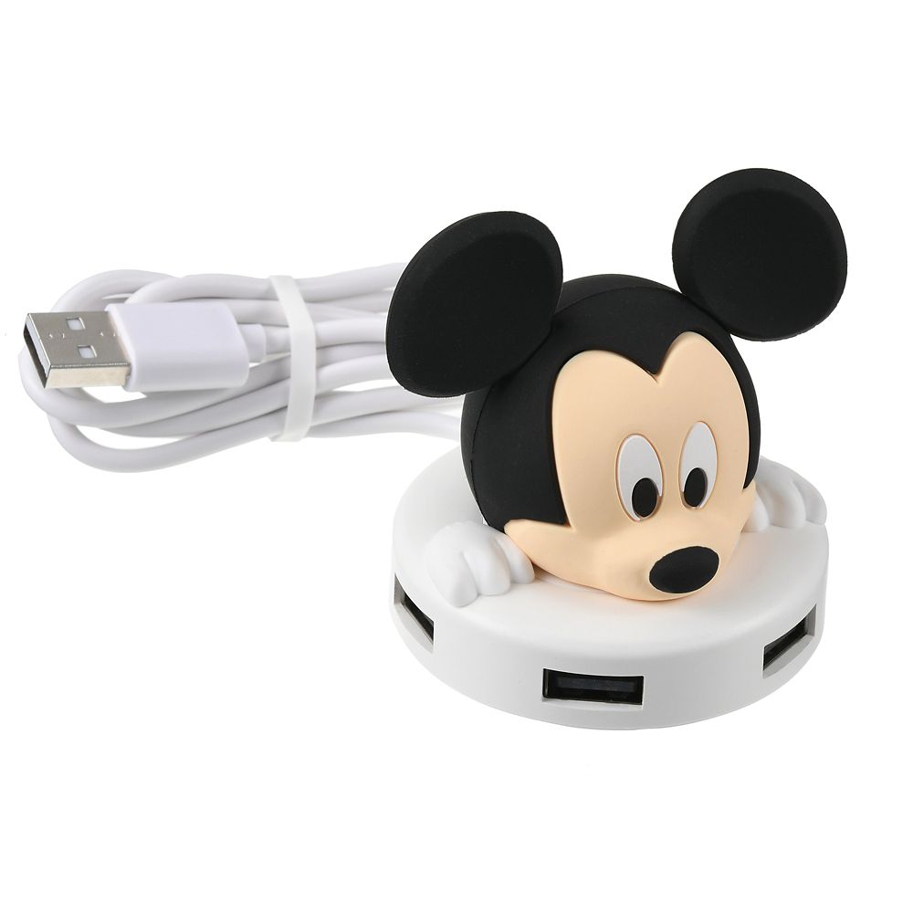公式 ショップディズニー ミッキー Usbハブ 4ポート With D