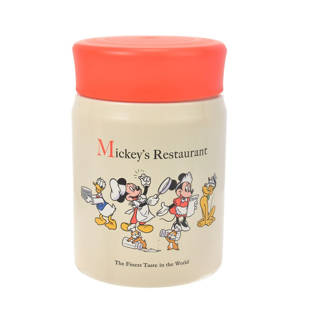 公式 ショップディズニー ミッキー フレンズ フードポット Retro Kitchen