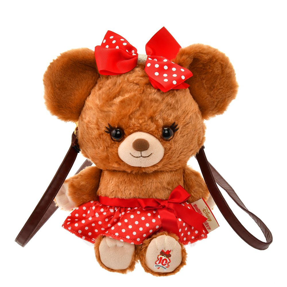 公式 ショップディズニー ユニベアシティ プリン ショルダーバッグ ぬいぐるみ風 Unibearsity 10th Anniversary