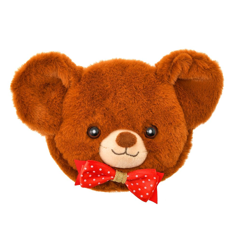 公式 ショップディズニー ユニベアシティ モカ ポーチ フェイス Unibearsity 10th Anniversary