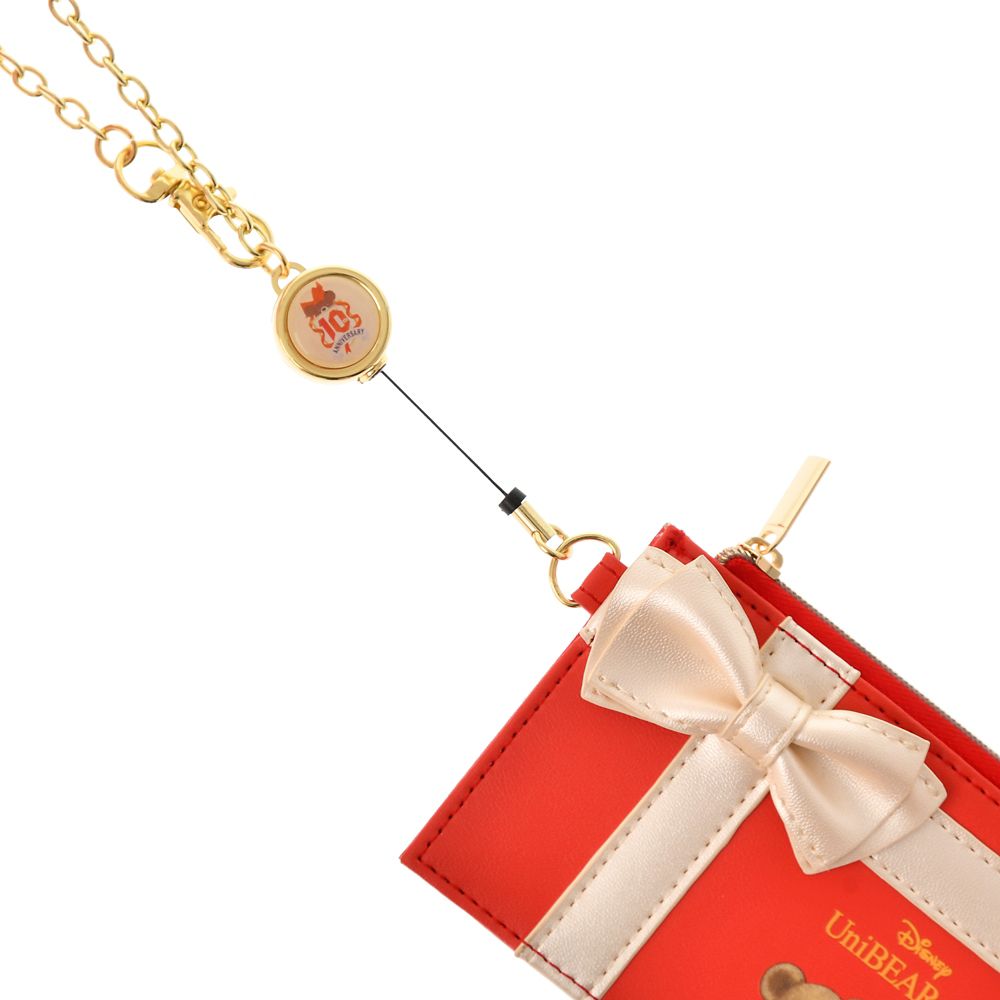 公式 ショップディズニー ユニベアシティ モカ プリン 定期入れ パスケース Unibearsity 10th Anniversary