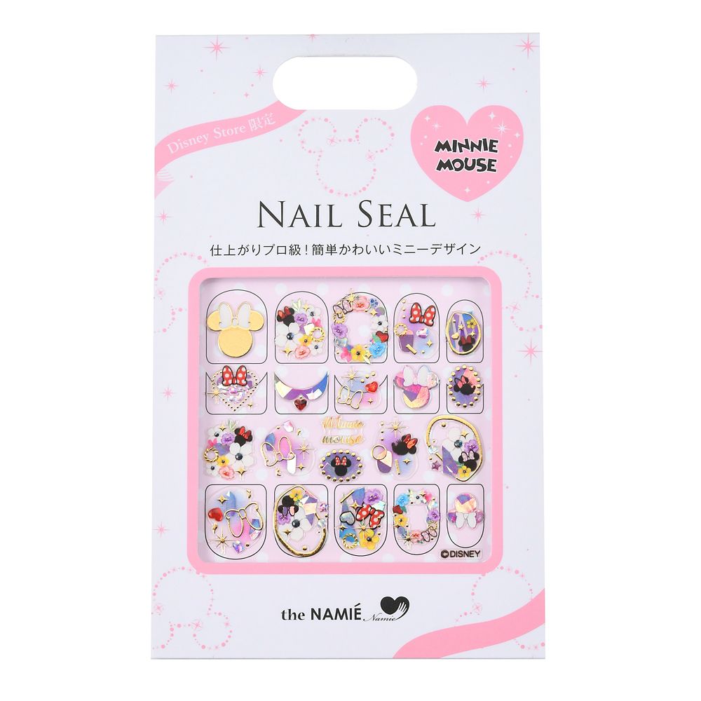 公式 ショップディズニー The Namie Nail Art Collection ミニー ネイルシール アイコン