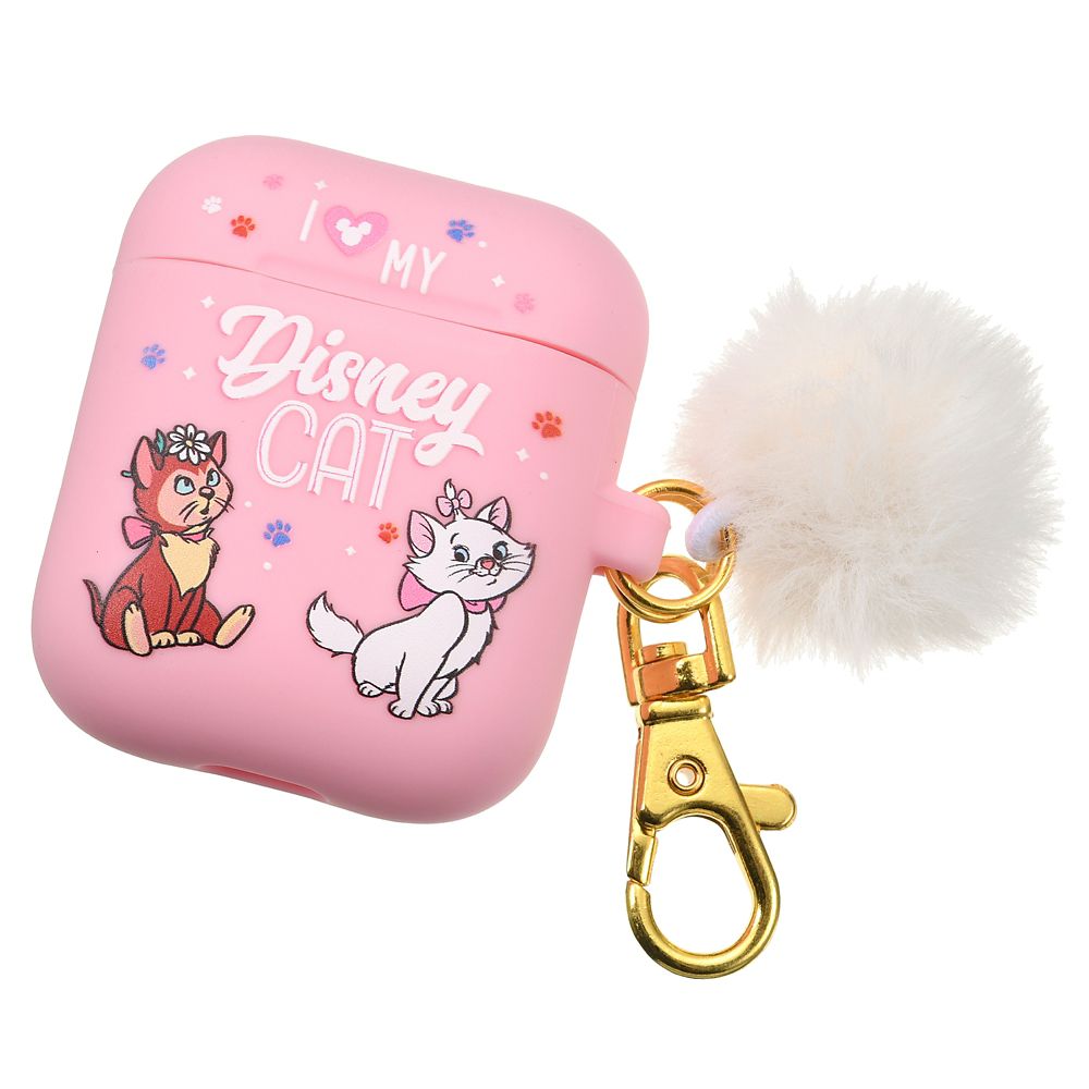 公式 ショップディズニー おしゃれキャット マリー ダイナ チェシャ猫 Airpods用ケース I Love My Disney Cat