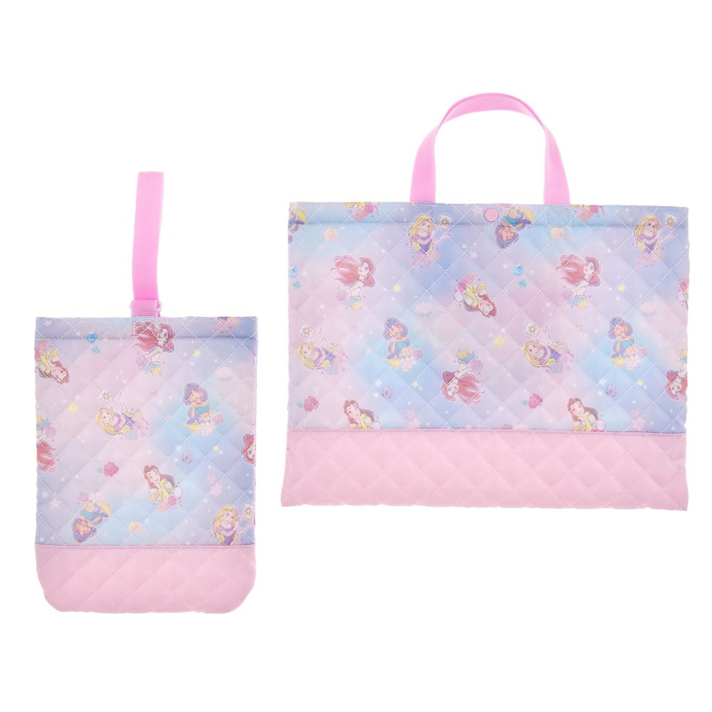 迪士尼disneyプリンセスレッスンバッグ シューズバッグset ネオンロゴback To School Djsshopping