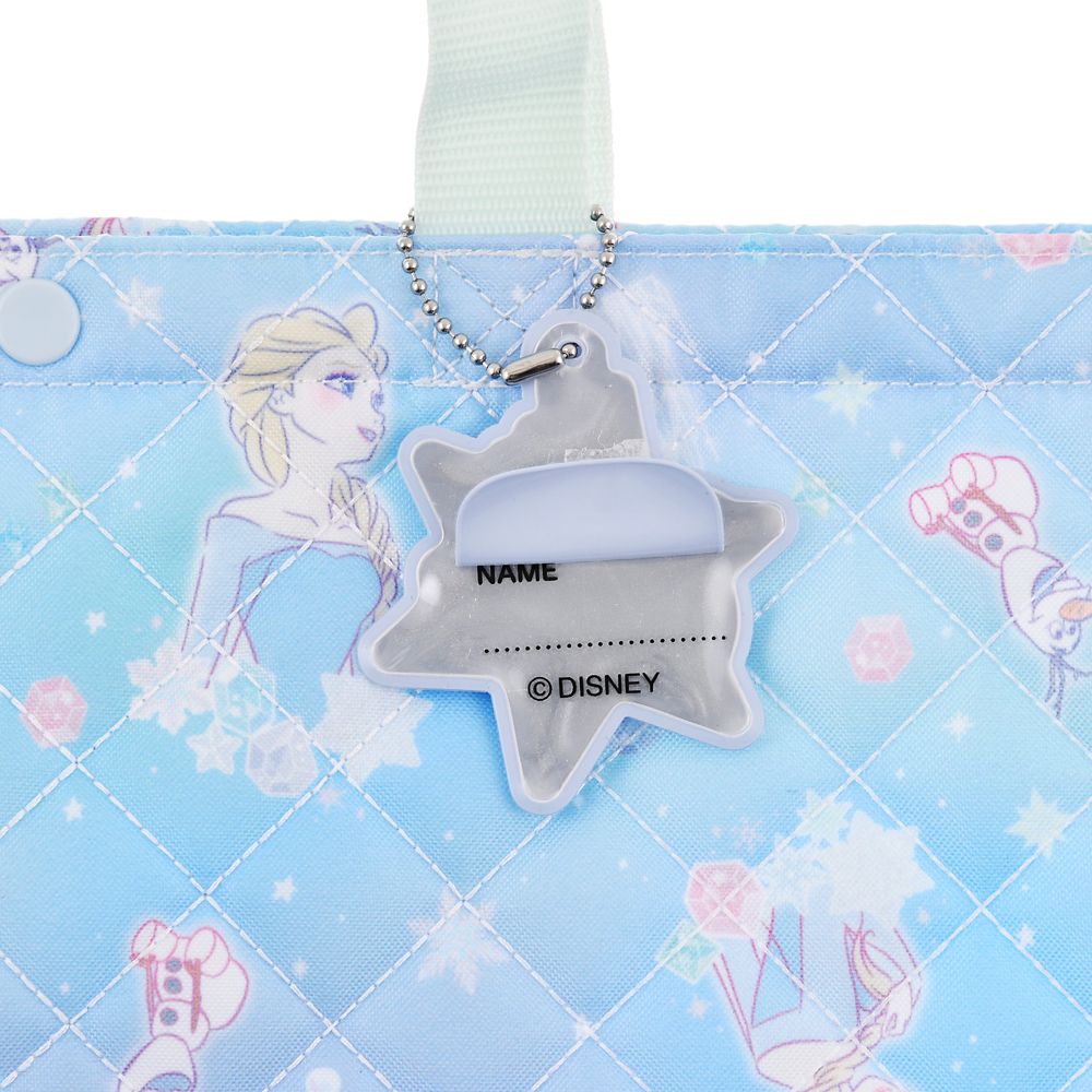 公式 ショップディズニー エルサ オラフ レッスンバッグ シューズバッグ セット ネオンロゴ Back To School