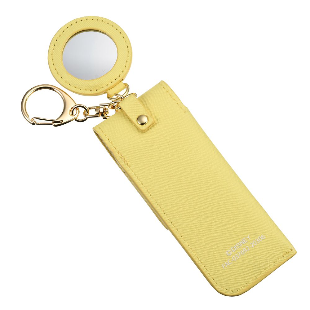 公式 ショップディズニー ベル キーホルダー キーチェーン ケースタイプ ミラー付き キラキラアイコン