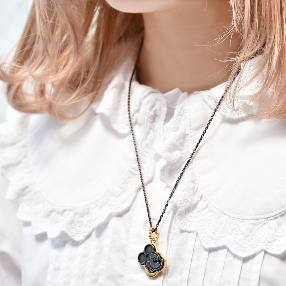 【キューポット】ミッキーマウス/ネックレス　メルティーチョコレート