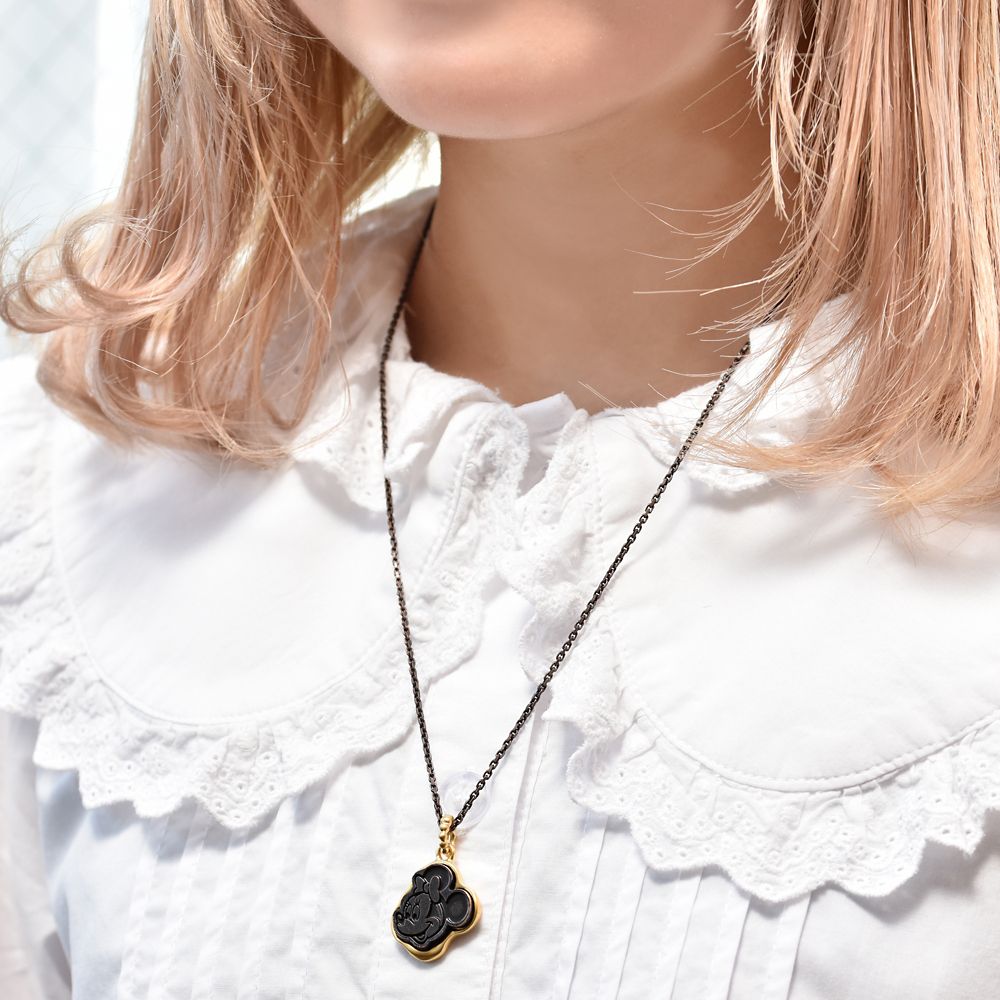 【キューポット】ミニーマウス/ネックレス　メルティーチョコレート