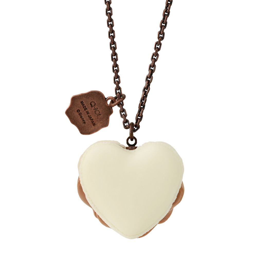 【キューポット】ミッキー&ミニー/ネックレス　ハートマカロン