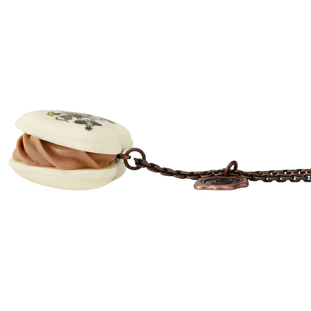 【キューポット】ミッキー&ミニー/ネックレス　ハートマカロン