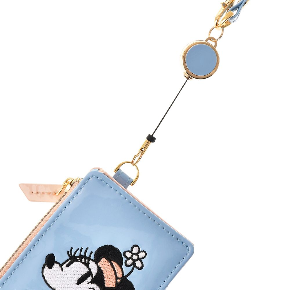 公式 ショップディズニー ミニー 定期入れ パスケース パテントレザーライク