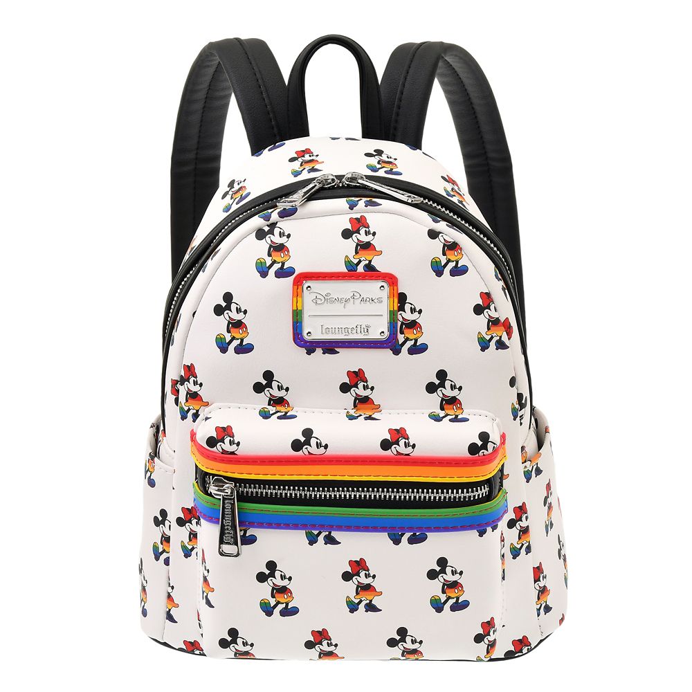 公式 ショップディズニー Loungefly ミッキー ミニー ミニリュック The Walt Disney Company S Pride Collection