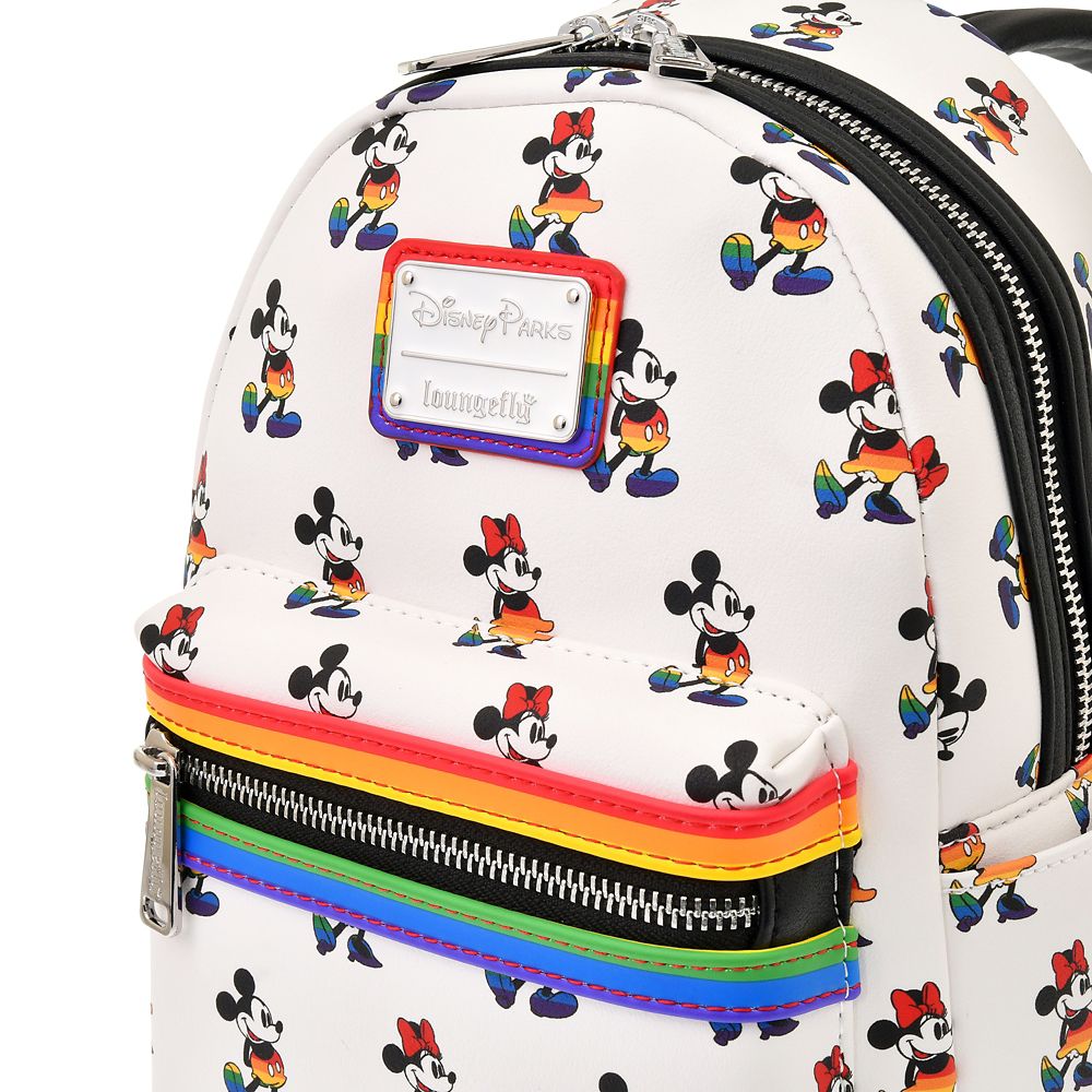 公式 ショップディズニー Loungefly ミッキー ミニー ミニリュック The Walt Disney Company S Pride Collection