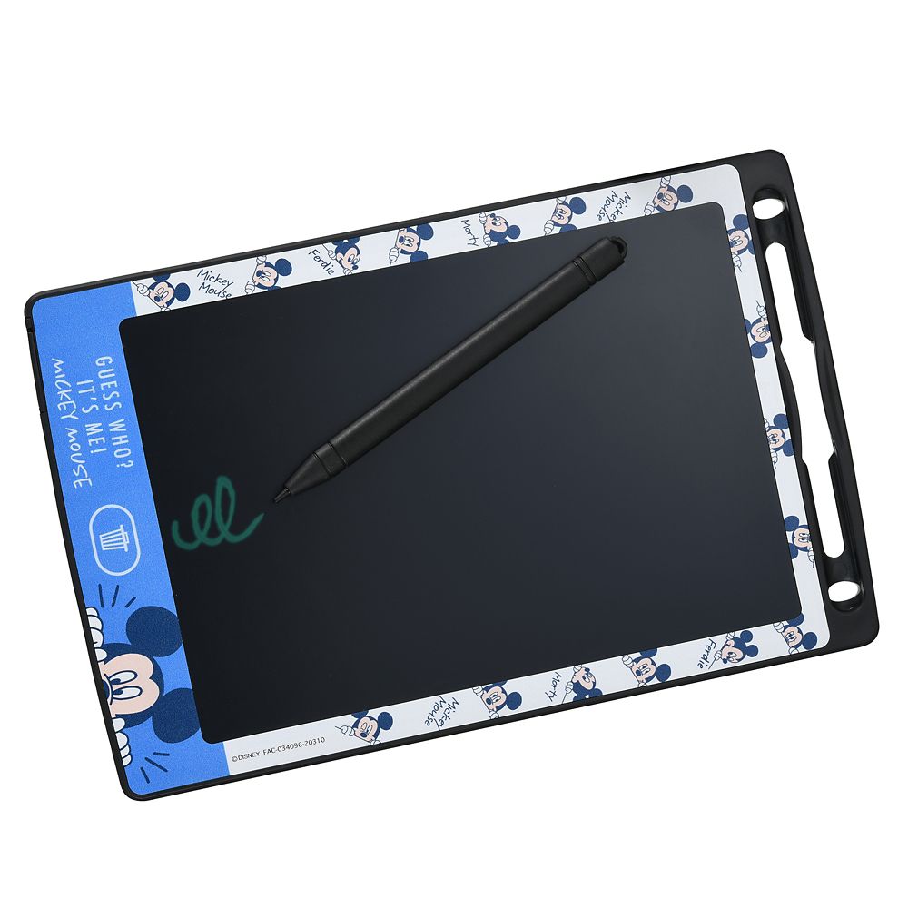 公式 ショップディズニー ミッキー 電子メモ タブレット With D
