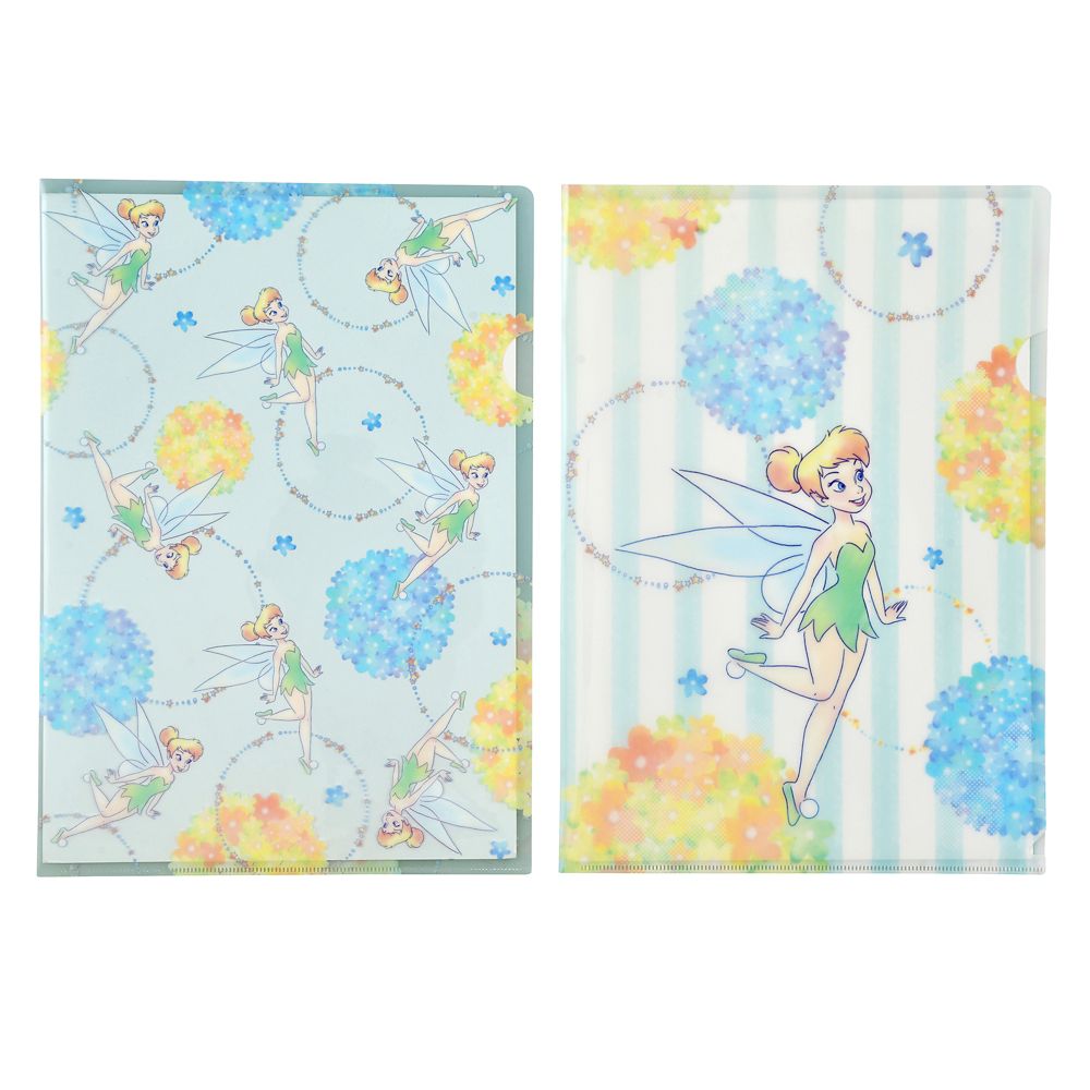 公式 ショップディズニー ティンカー ベル ファイルケース クリアファイル用 セット フラワーボール Mini Series