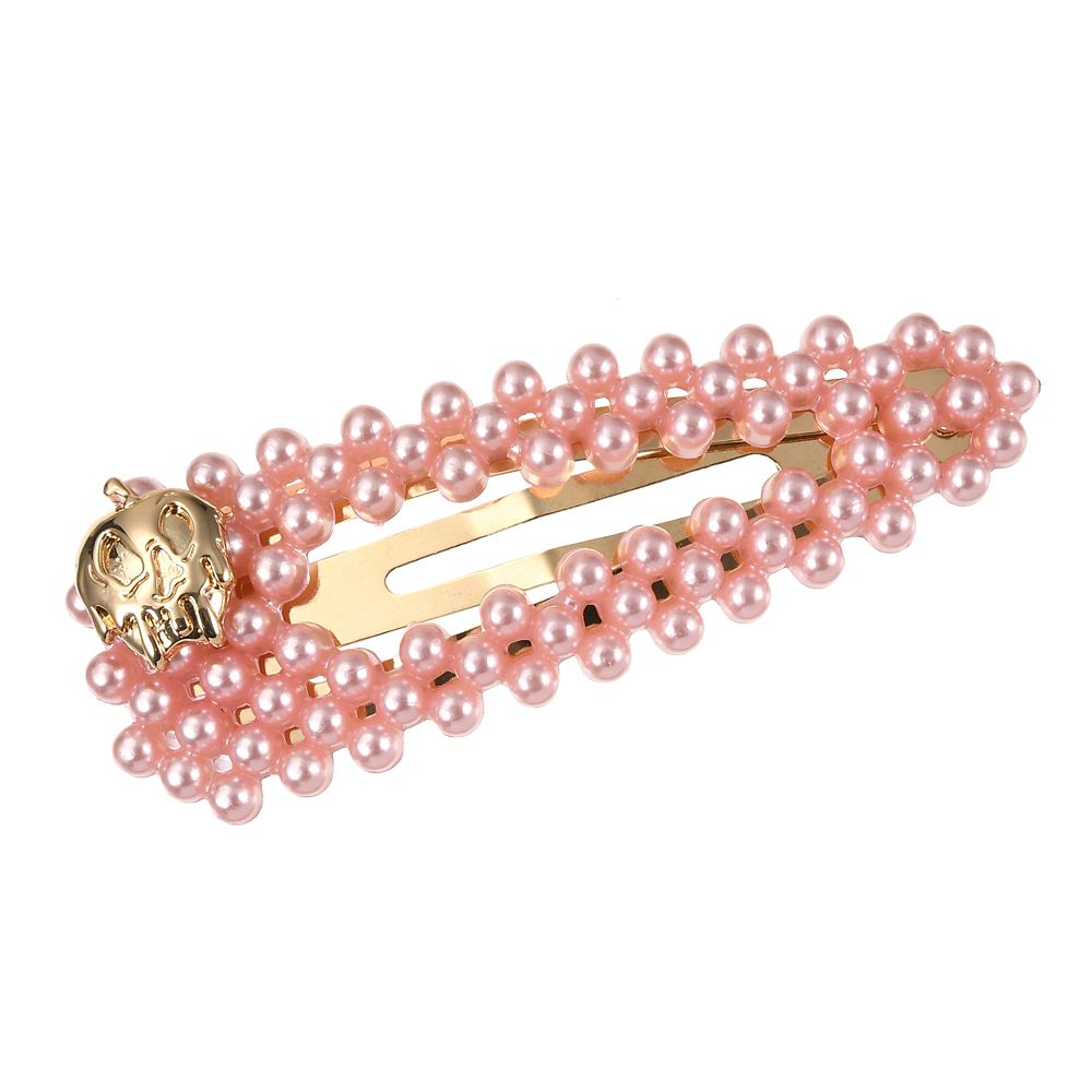 公式 ショップディズニー 白雪姫 ヘアピン スリーピン 毒リンゴ カラーパール