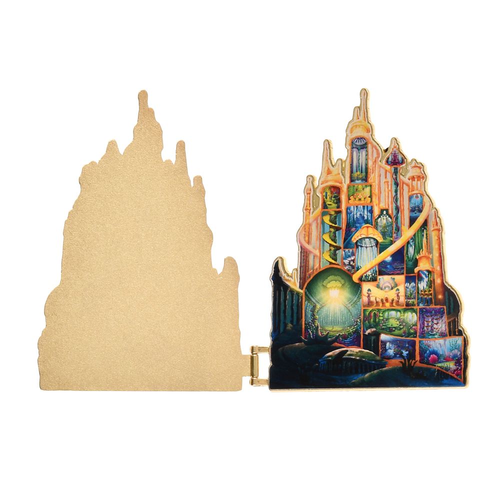 公式 ショップディズニー リトル マーメイド ピンバッジ 城 Disney Castle Collection