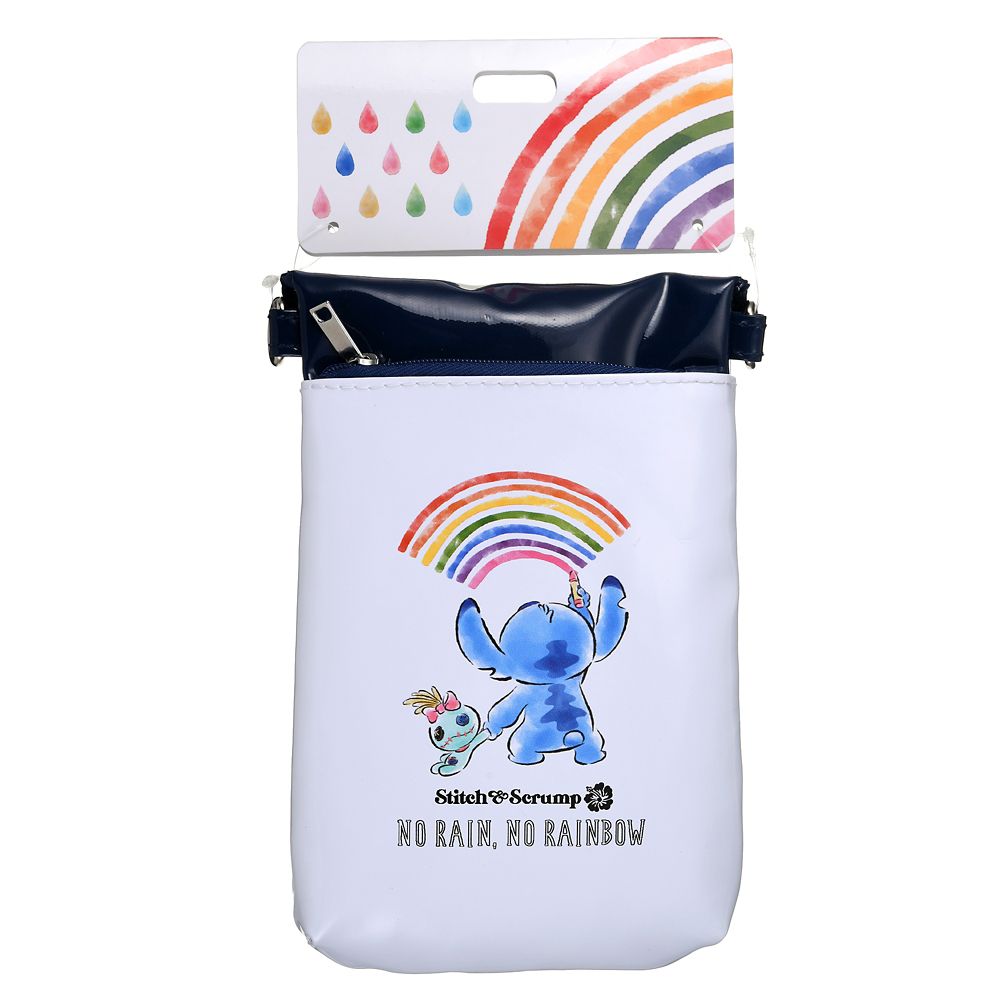 公式 ショップディズニー スティッチ スクランプ モバポシェ Mobile Pochette Rainy Day 21