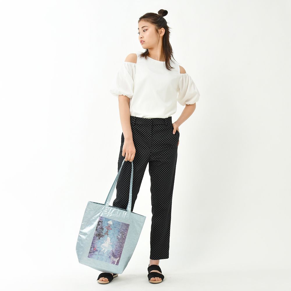 公式 ショップディズニー アリス トートバッグ メタリック Tote Bag Collection