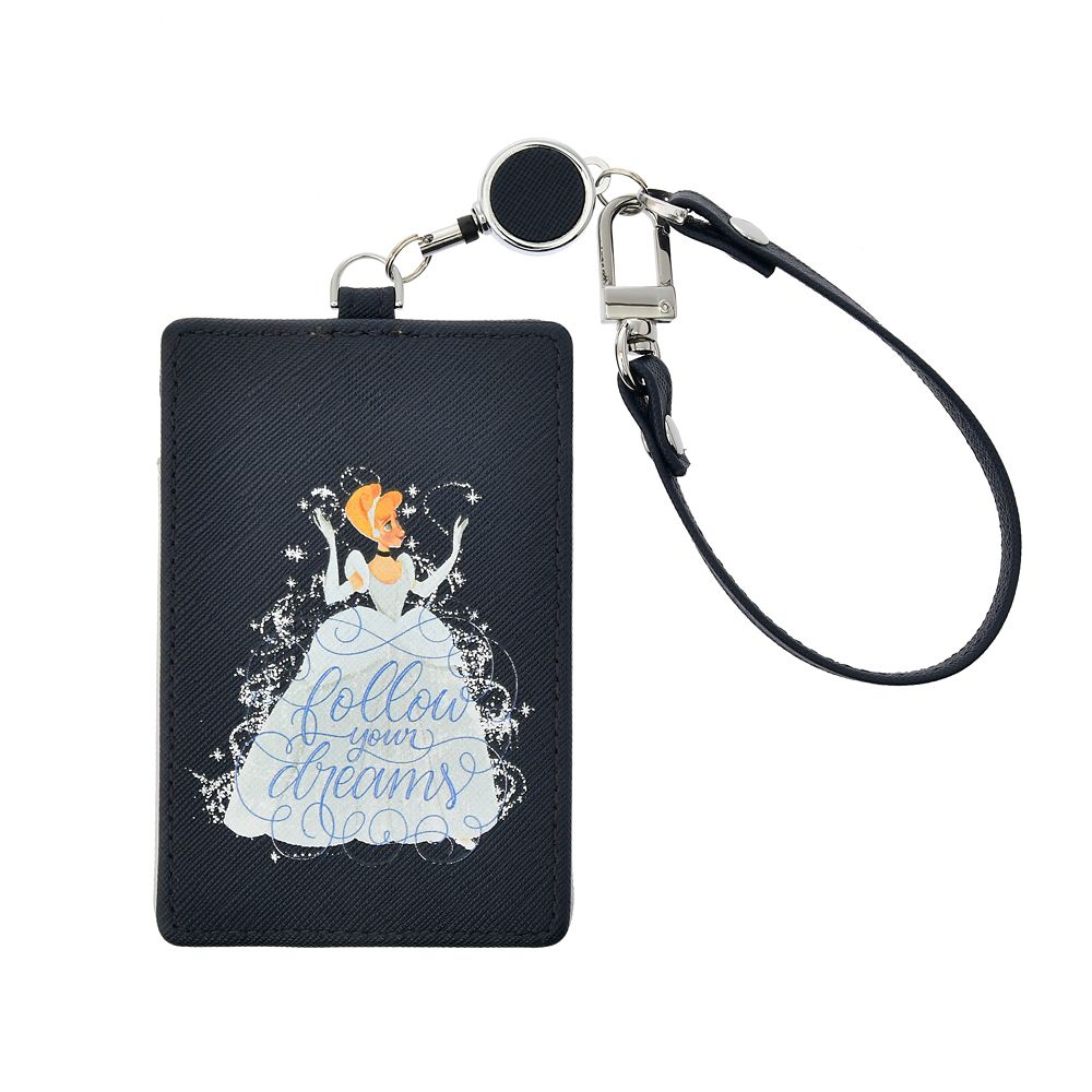 公式 ショップディズニー シンデレラ 定期入れ パスケース ネイビー Follow Your Dreams