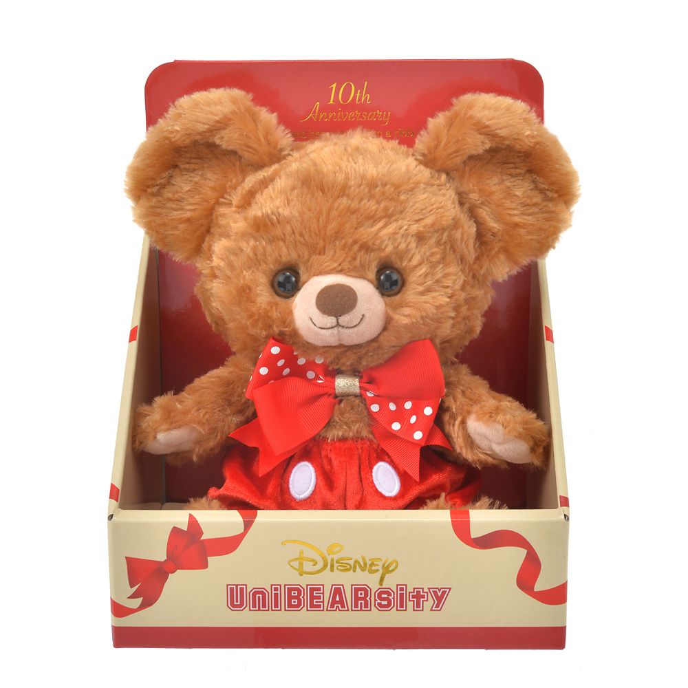 公式 ショップディズニー ユニベアシティ モカ ぬいぐるみ S Unibearsity 10th Anniversary