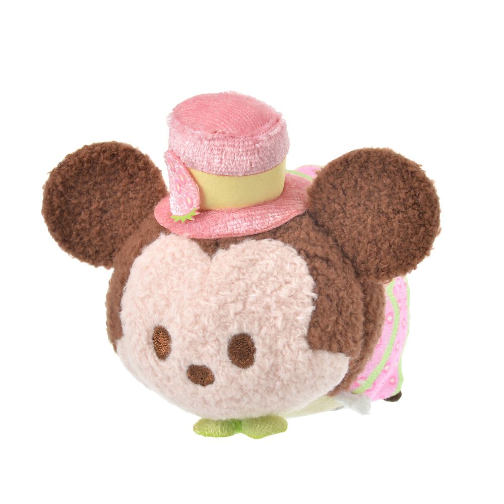 公式 ショップディズニー ツムツム ぬいぐるみ ミッキー ミニ S イチゴ ピンク Tsum Tsum