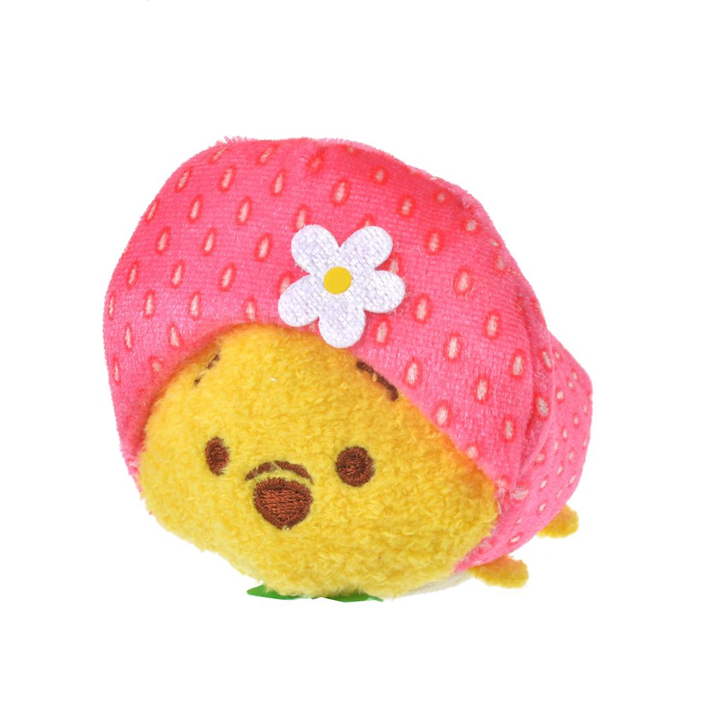 公式 ショップディズニー ツムツム ぬいぐるみ プーさん ミニ S イチゴ ピンク Tsum Tsum