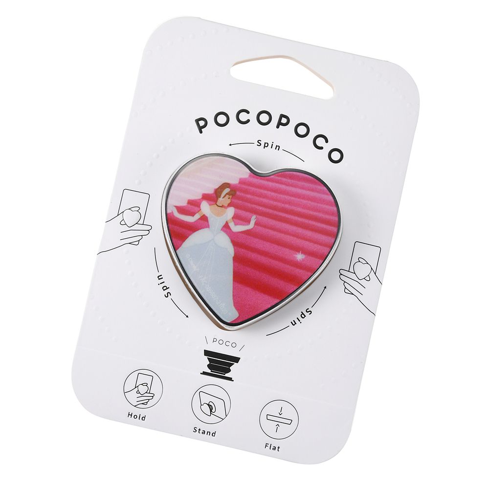 公式 ショップディズニー Pocopoco シンデレラ スマートフォンアクセサリ ハート型