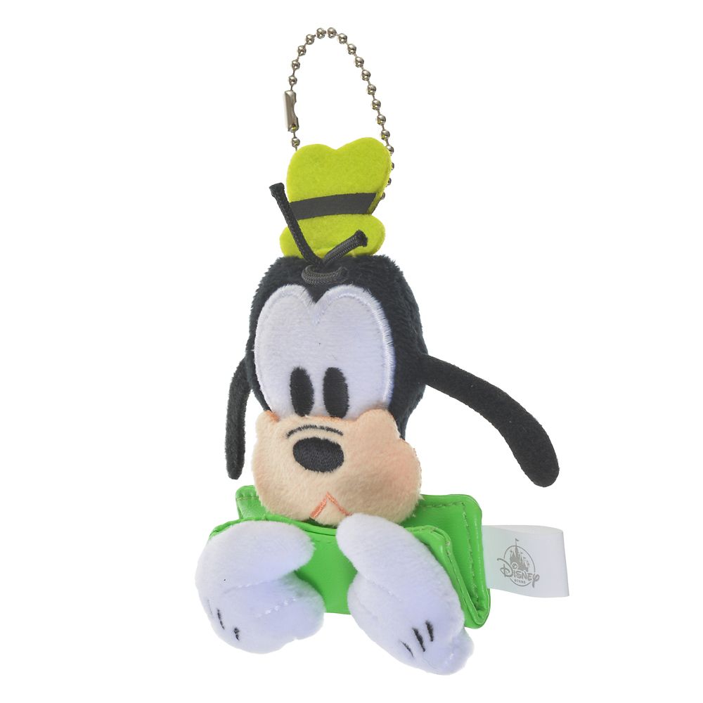公式 ショップディズニー グーフィー マルチホルダー キーチェーンタイプ ぬいぐるみ風