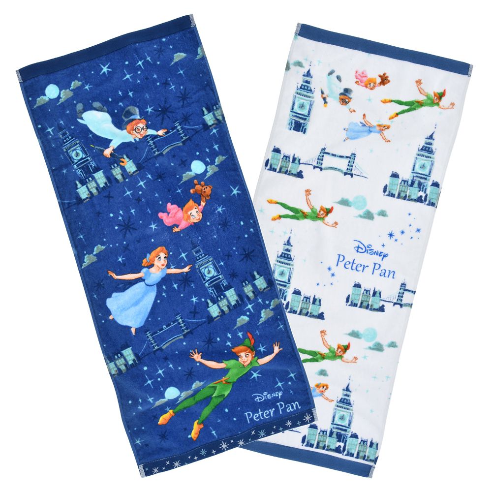 公式 ショップディズニー ピーター パン フェイスタオル セット Fantasy