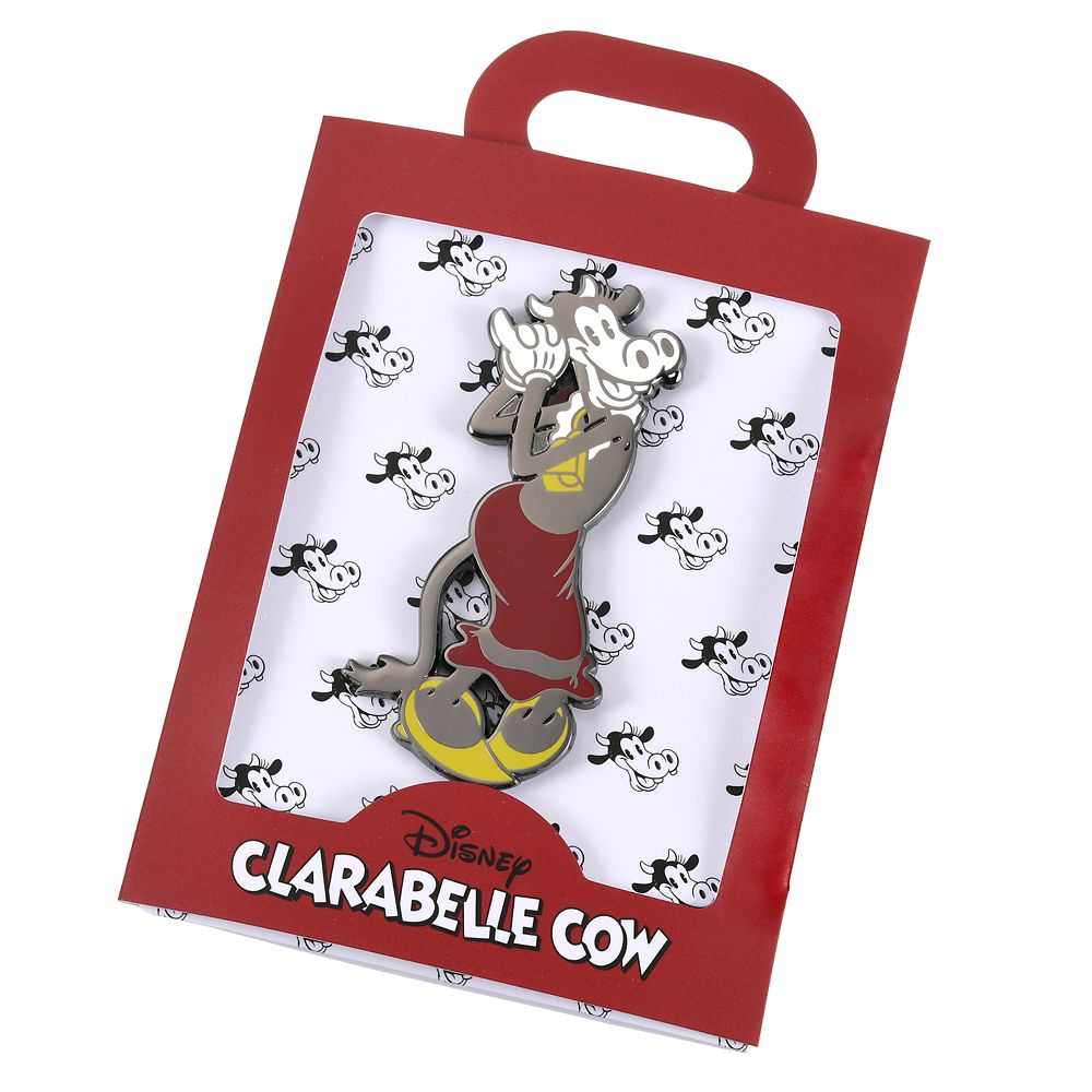 公式 ショップディズニー クララベル カウ ピンバッジ Clarabelle