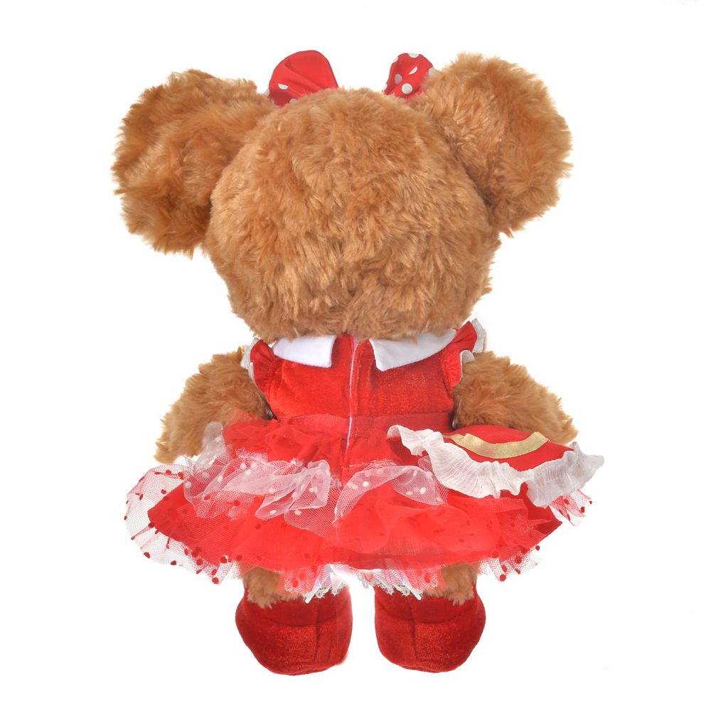 公式 ショップディズニー ユニベアシティ ぬいぐるみ専用コスチューム S ドレス レッド Unibearsity 10th Anniversary