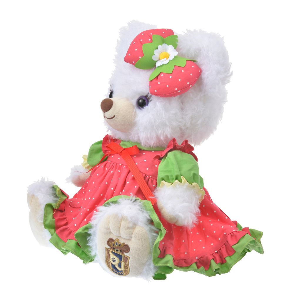 公式 ショップディズニー ユニベアシティ ぬいぐるみ専用コスチューム ワンピース イチゴ