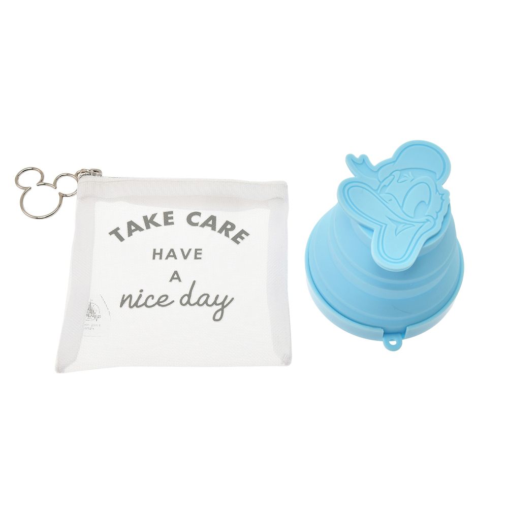 公式 ショップディズニー ドナルド コップ 折りたたみ式 Kafun 21