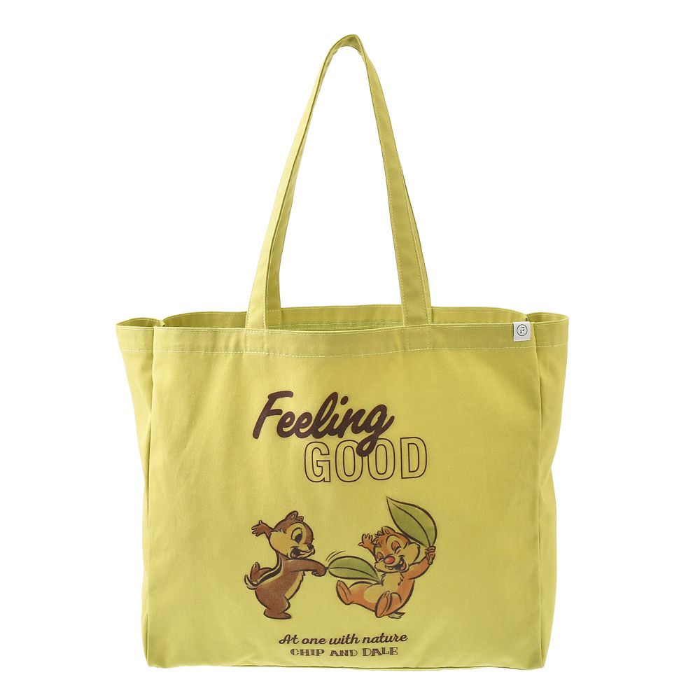 公式 ショップディズニー Food Textile チップ デール トートバッグ グリーン Chip Dale Food Textile