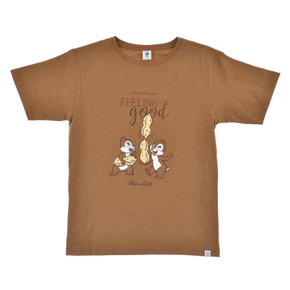 公式 ショップディズニー Food Textile チップ デール 半袖tシャツ ブラウン Chip Dale Food Textile