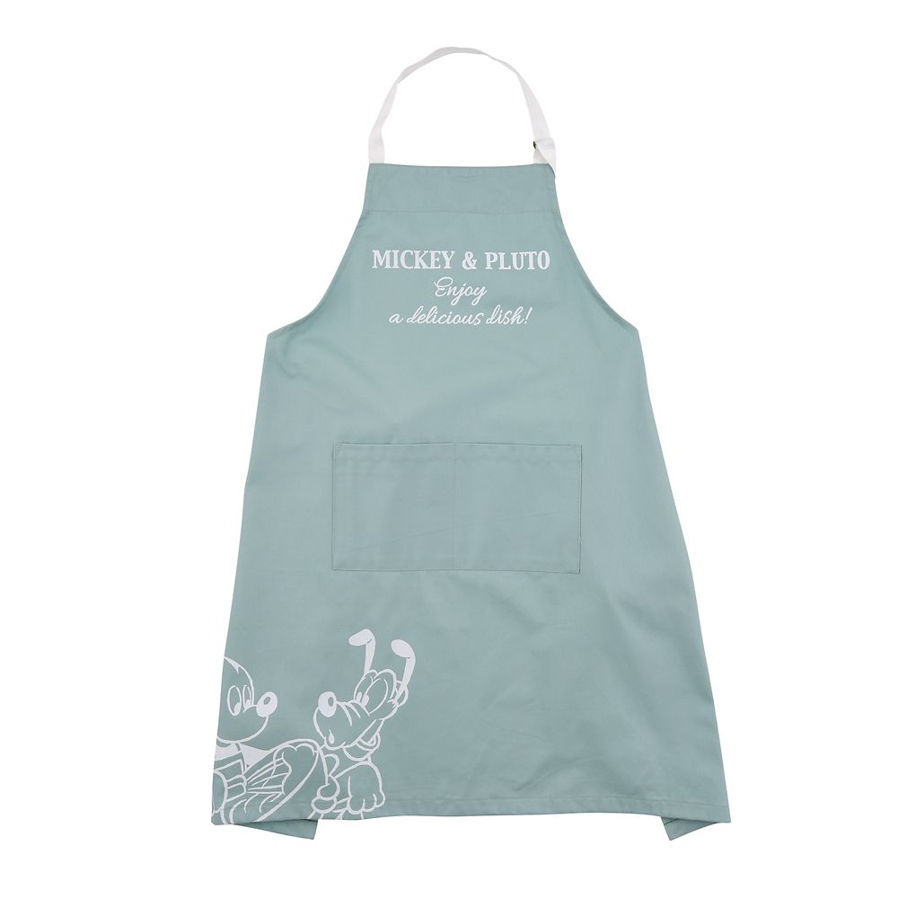 公式 ショップディズニー ミッキー プルート エプロン Pastel Everyday Kitchen