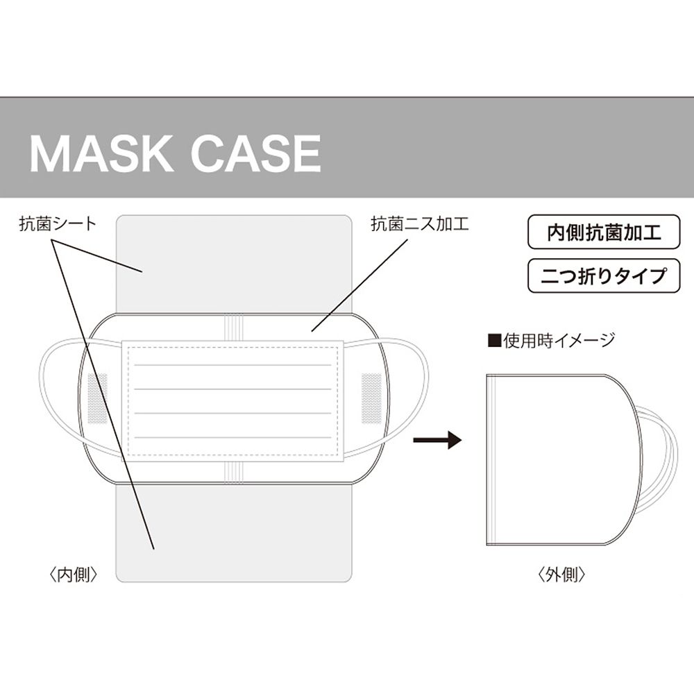 公式 ショップディズニー イグニハイド寮 マスクケース 寮章 ディズニー ツイステッドワンダーランド