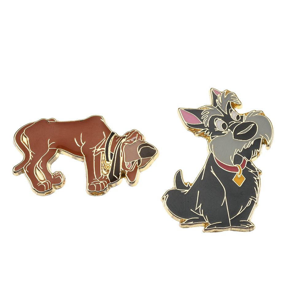 人気商品 ディズニーストア わんわん物語 セット ピンバッジ バッジ