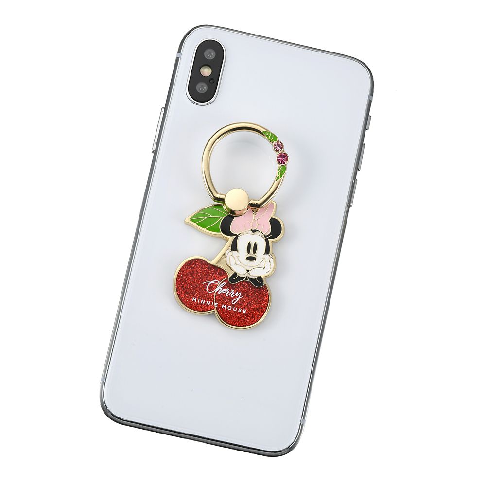 公式 ショップディズニー ミニー スマートフォンリング Cherry