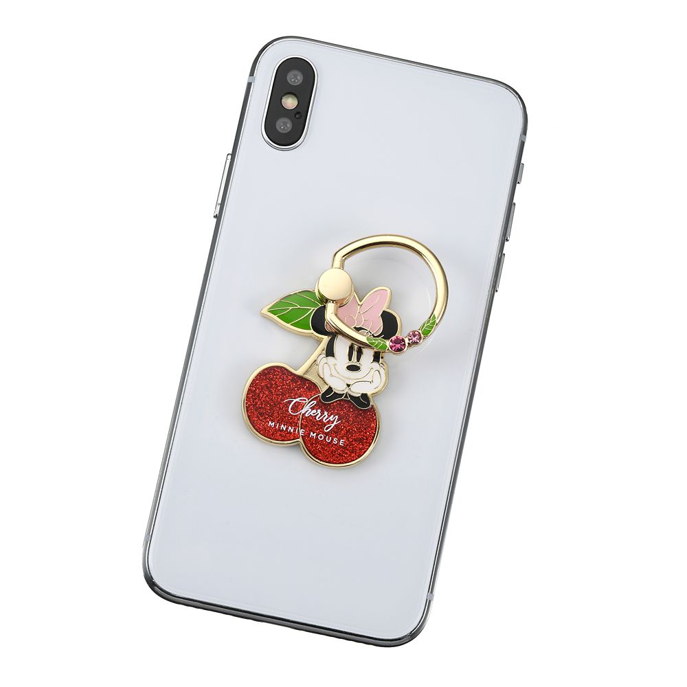 公式 ショップディズニー ミニー スマートフォンリング Cherry