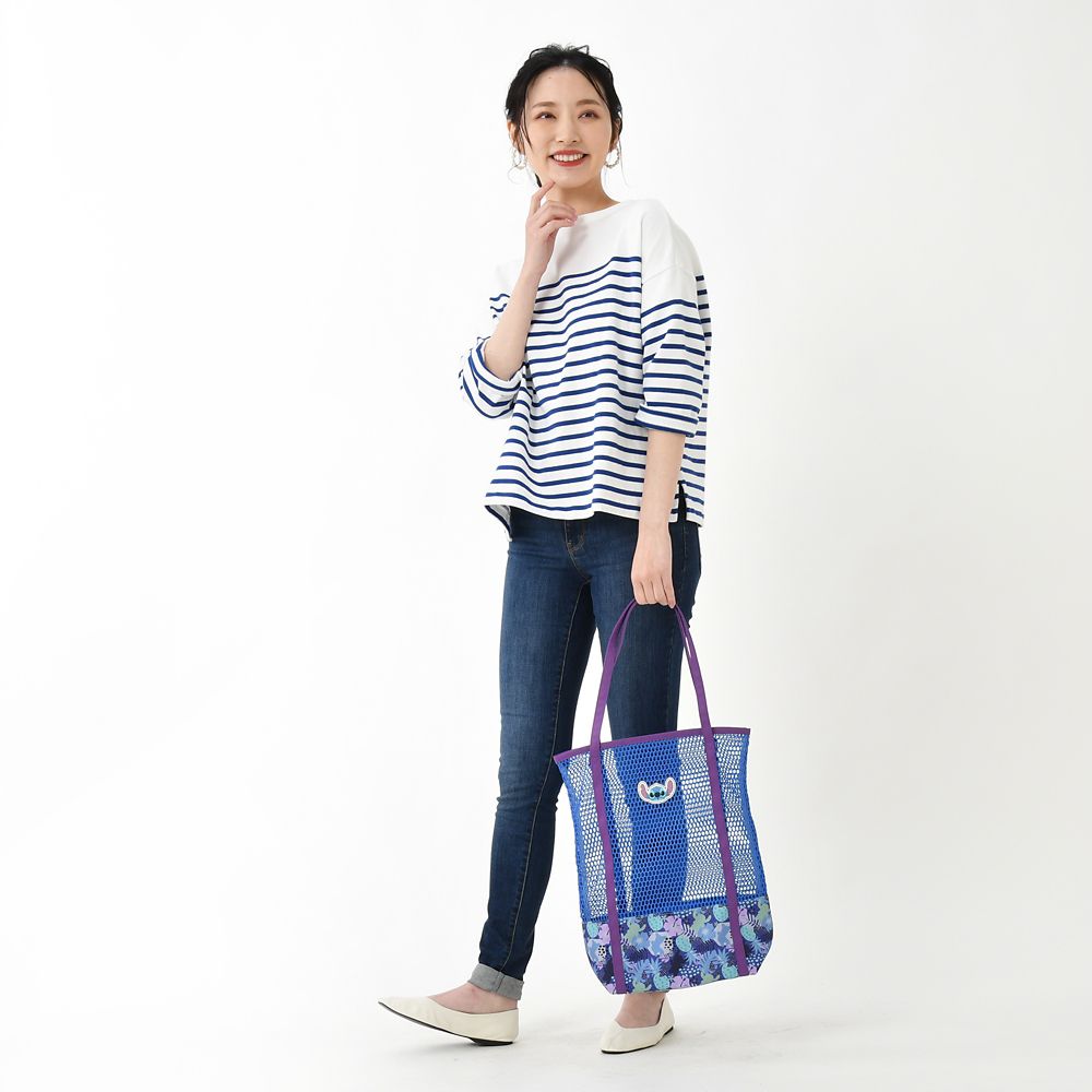 公式 ショップディズニー スティッチ トートバッグ メッシュ Tote Bag Collection