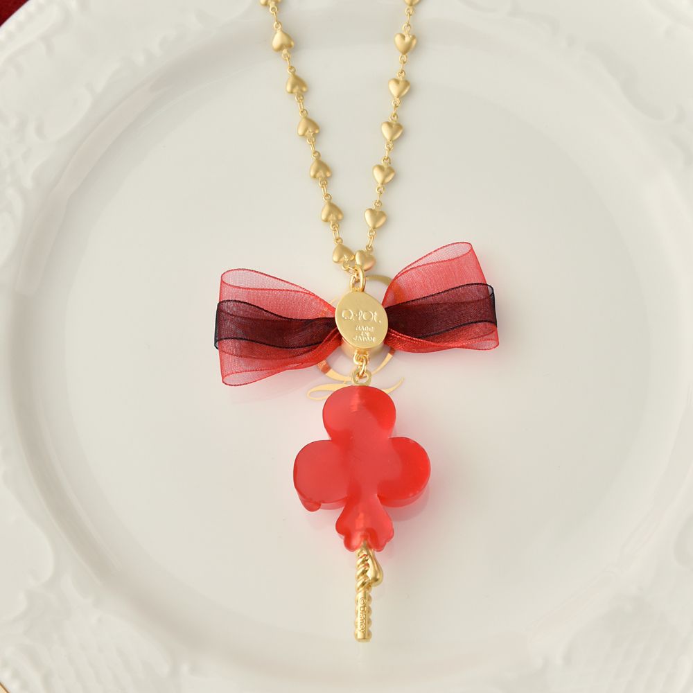 【キューポット】トレイ・クローバー/ネックレス　グミキャンディー